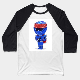 Chibi Blue Guy Baseball T-Shirt